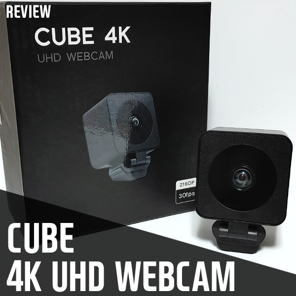 고화질 개인방송카메라 CUBE 4K 웹캠 리뷰