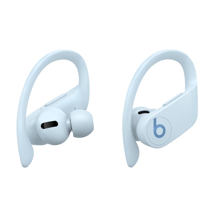  Apple 파워비츠 프로 블루투스 이어폰, MXY82ZP/A, Glacier Blue