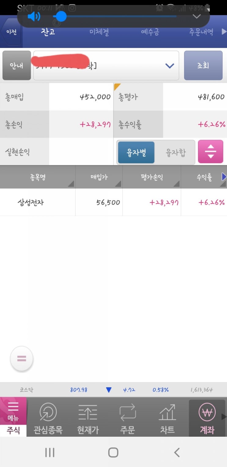  자녀 주식)준호 우량주 근황
