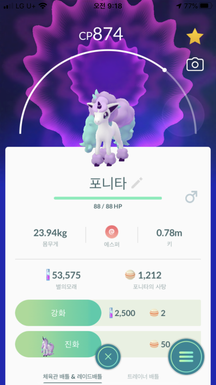  포니타, 날쌩마