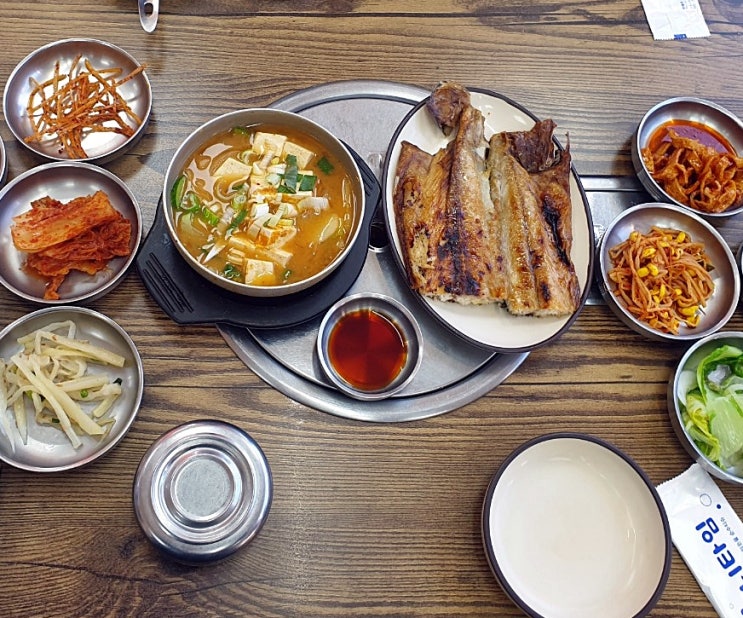  광주 진식당 생선구이 24시에요