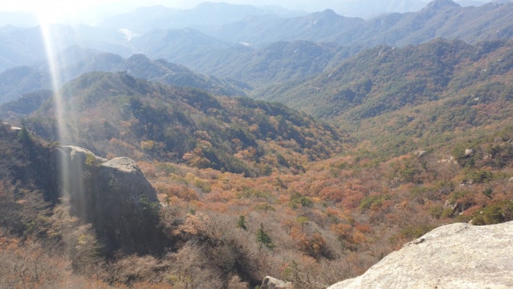  속리산 등산코스 문장대 추천 단풍 시기 절정