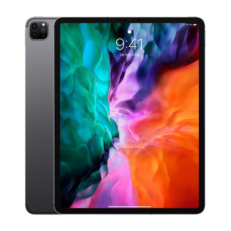  Apple 2020년 iPad Pro 12.9 4세대, Wi-Fi+Cellular, 128GB, Space Gray