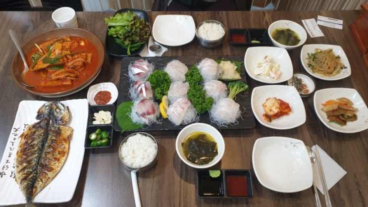  부천 송내역 횟집 추천, 갈치랑고등어랑
