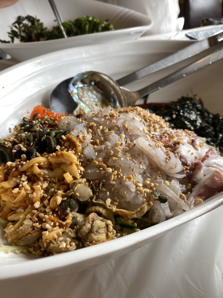  [거제] 거제 보재기집 : 물회, 성게비빔밥 - 여름휴가,짠내투어맛집