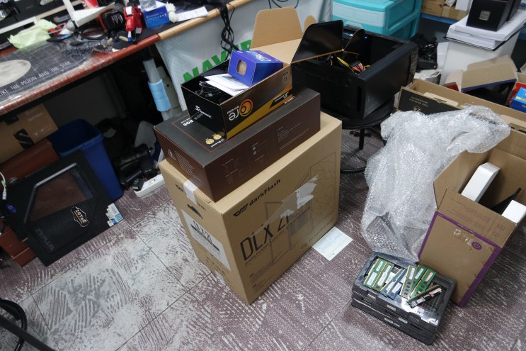  다크플래쉬 DLX21 + 3R system 3열 수랭 쿨러