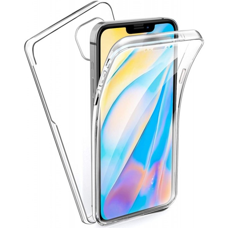  AROYI 커버 아이폰 12 미니 아이폰 케이스 12 미니 투명 360Â 실리콘 TPU 와 프리미엄 스크래치 저항 하는 전신 PC 케이스