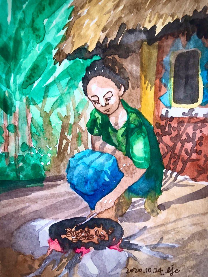  로스팅 한번 해보세요.