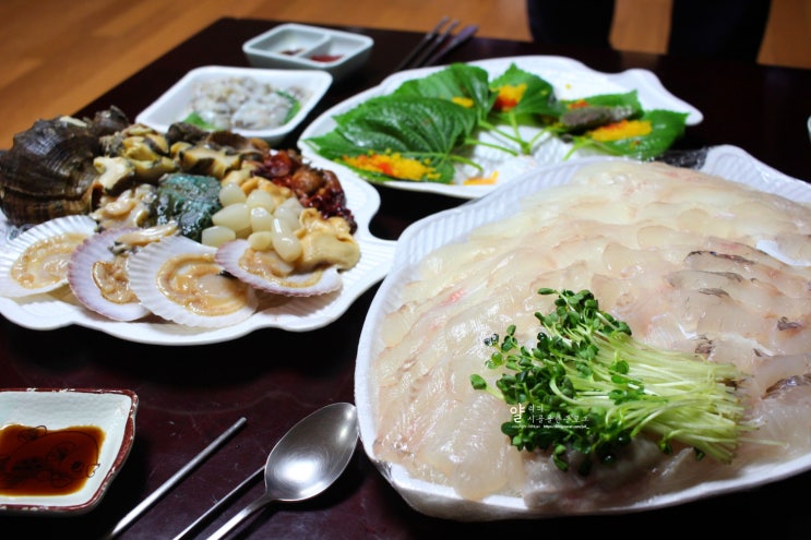  소래포구 횟집 하림수산 구성이 좋아
