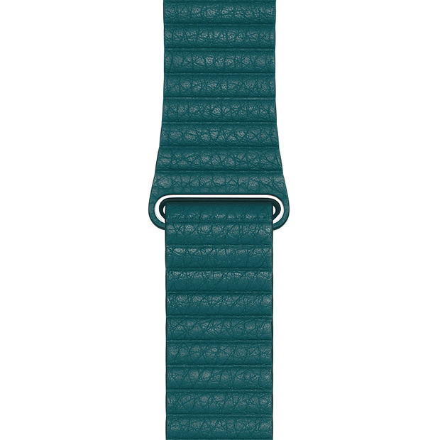  Apple 정품 애플워치 3/4/5 가죽 루프, 42/44mm, Peacock