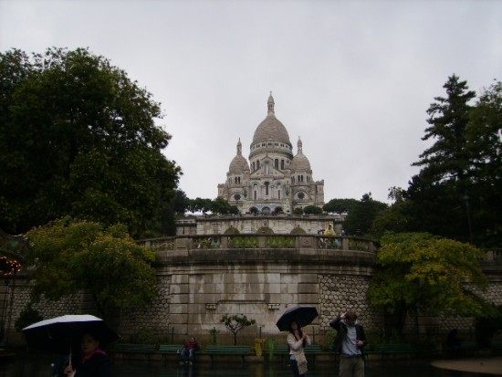 파리의 몽마르뜨 언덕 및 사크레쾨르 대성당