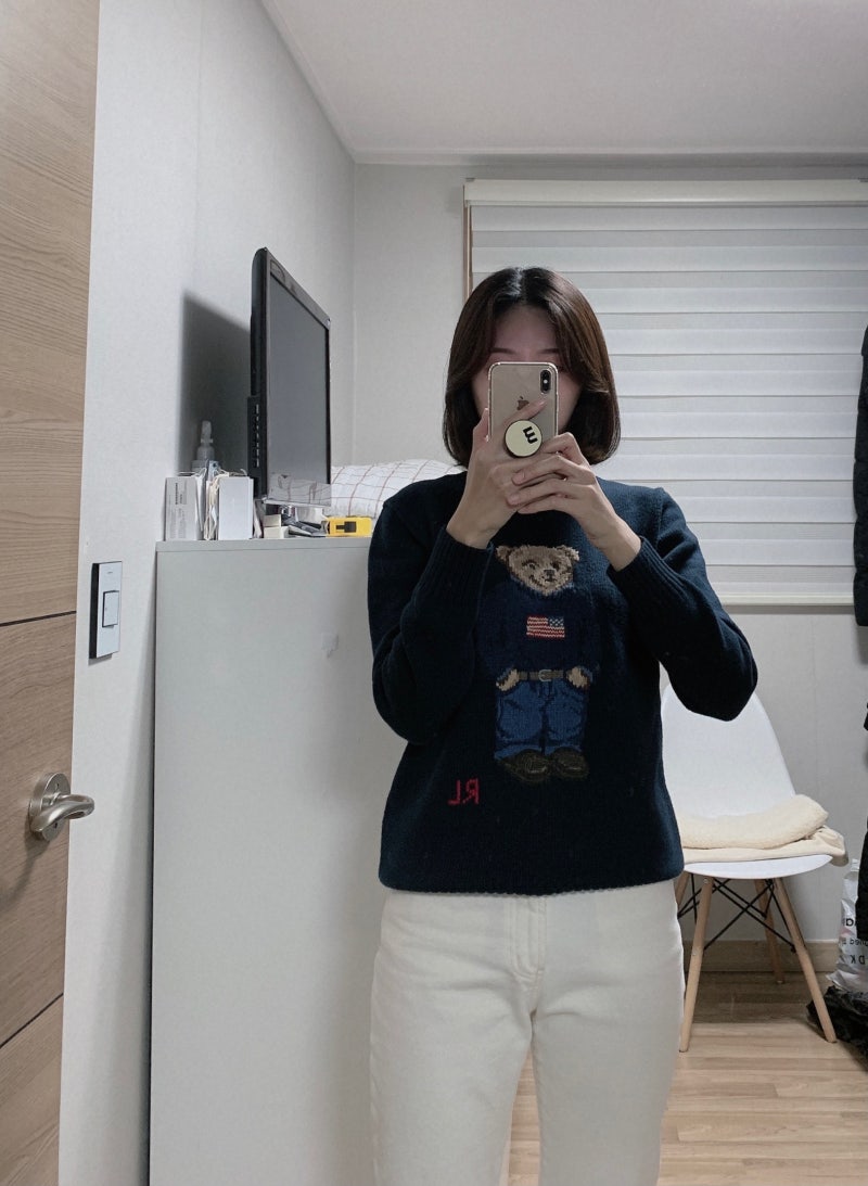 폴로 베어니트 후기 (폴로 랄프로렌 보이즈 베어 니트 L사이즈)