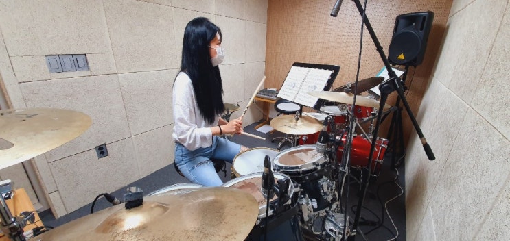  [부산드럼학원]부산 드럼초보 드럼취미생활 직장인 드럼 (지노드럼스튜디오)