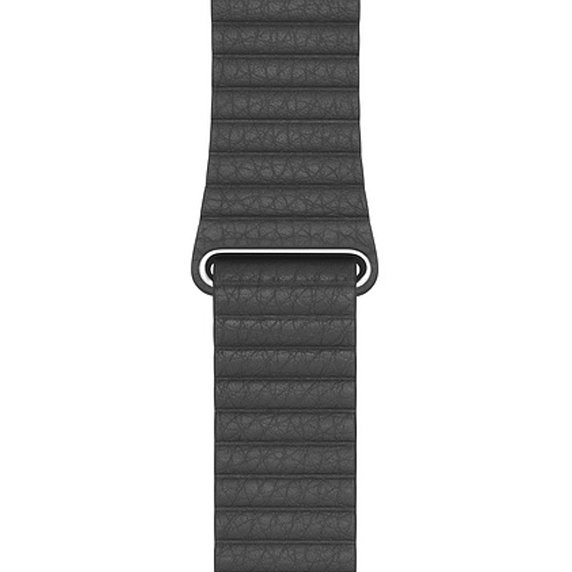  Apple 정품 애플워치 3/4/5 가죽 루프, 42/44mm, Black