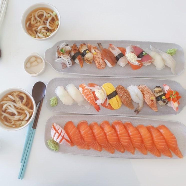  [구미산동맛집] 구미산동초밥 스시카츠에서 연어초밥먹었어요
