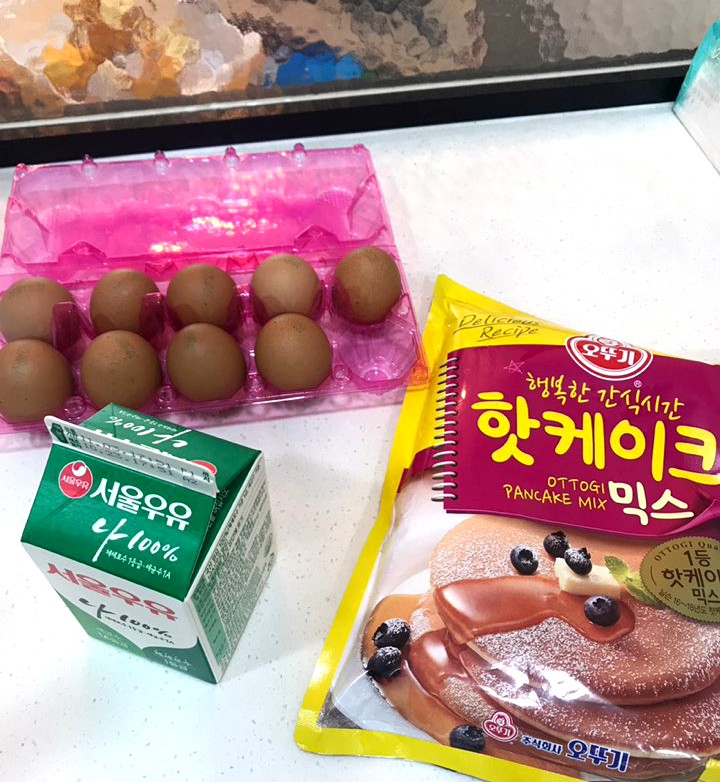  뒤죽박죽 핫케이크 만드는 방법