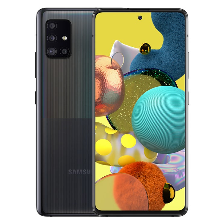  삼성전자 갤럭시 A51 5G 휴대폰 SM-A516N, 공기계, 프리즘 큐브 블랙, 128GB