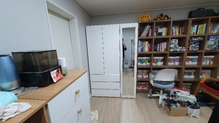  가성비 가로 1200 서랍 옷장 세트 리뷰 (보우 터치 이불장 세트)
