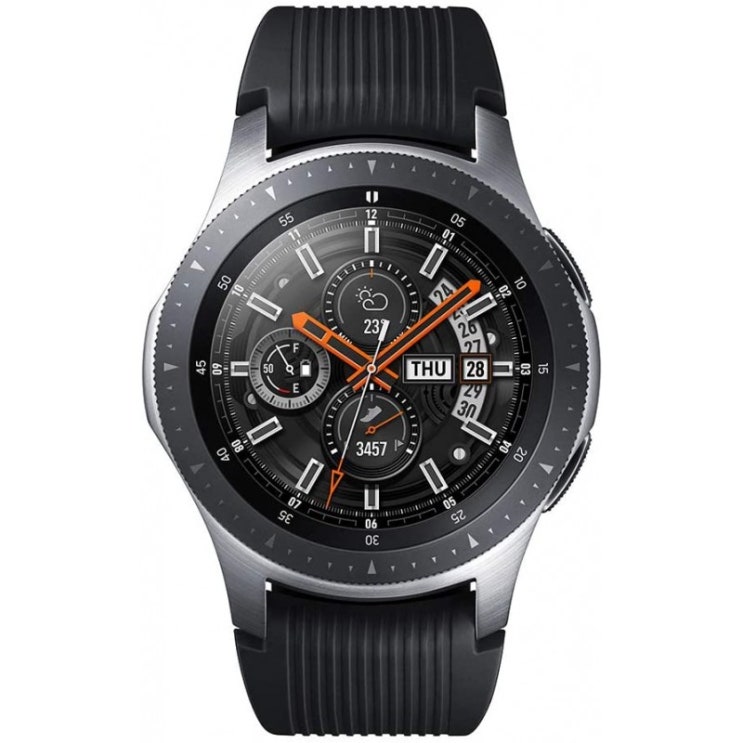  삼성 갤럭시 워치 LTE 46mm - 실버(영국 버전) SM-R805FZS, 단일옵션, 단일옵션