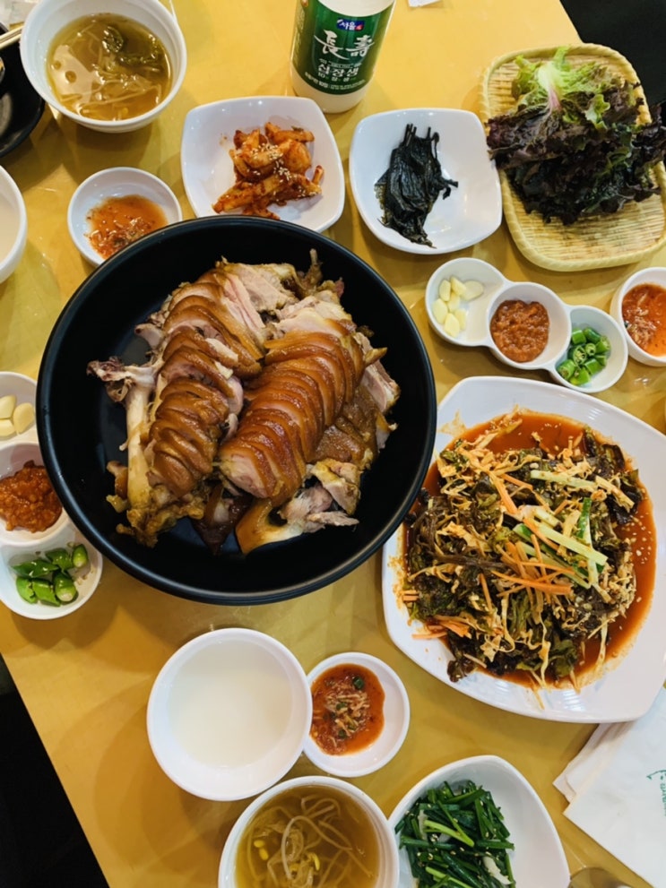  평촌맛집] 쫄깃말랑 "서원족발" 쟁반막국수세트. 평촌족발 찐추천