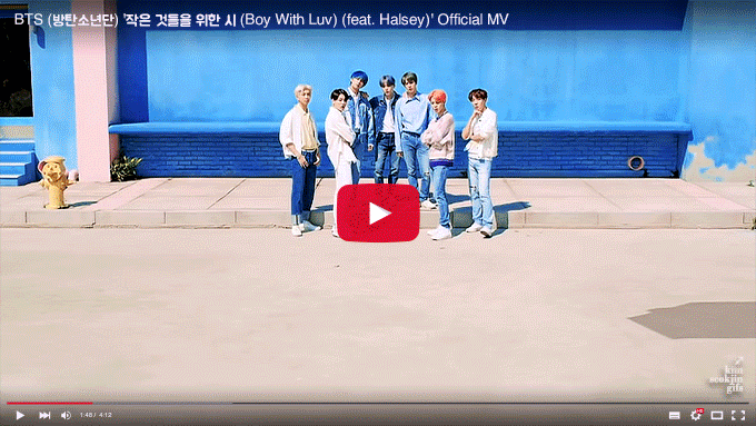 <b>방탄소년단</b> 작은 것들을 위한 시 <b>뮤비 10억뷰</b> 달성