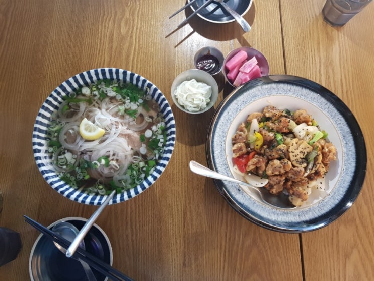  벤탄빌라(수원 송죽동 맛집-쌀국수)