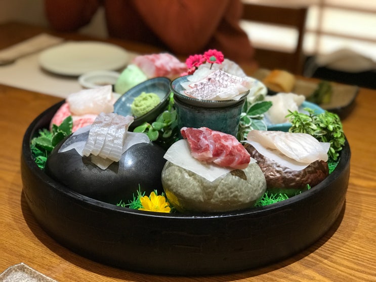  송도신도시 맛집 삿뽀로 일식 코스요리로 가족식사