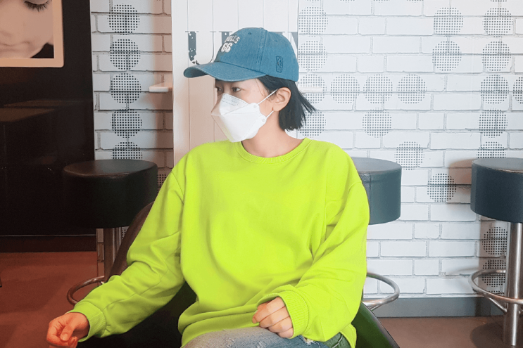  오버핏 남녀공용 무지맨투맨