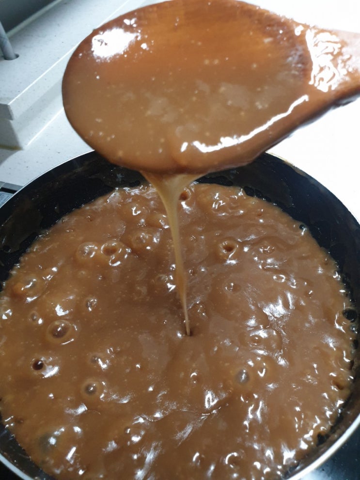  도토리묵 만들기