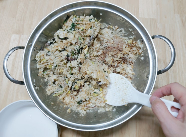 남은 명절 제사음식 활용법 백종원 초간단 나물비빔밥 만들기