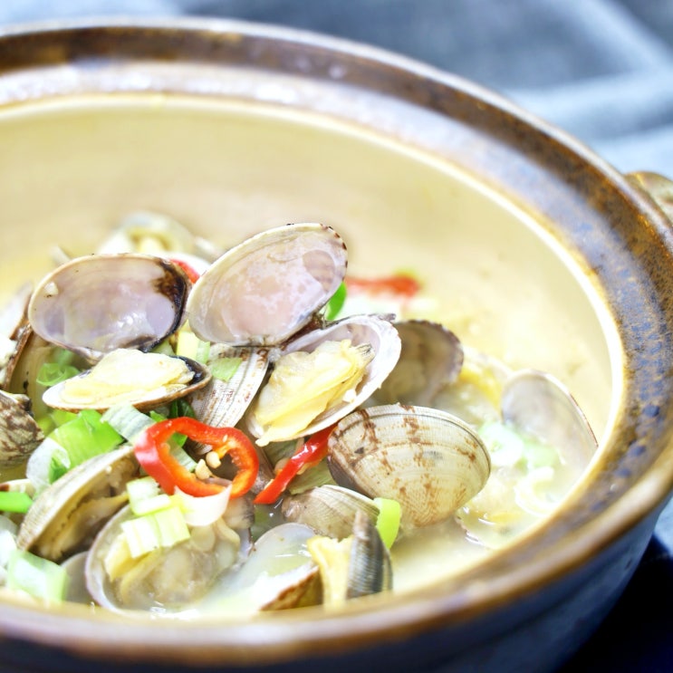  [바지락술찜]풍미가득 바지락요리