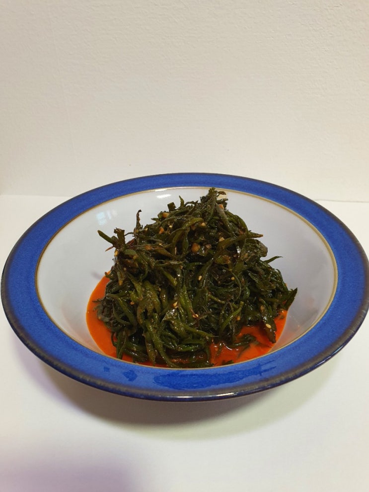  톳나물 초고추장 무침 만들어 봤어요.