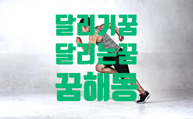  달리는 꿈 / 달리기 꿈 / 꿈해몽