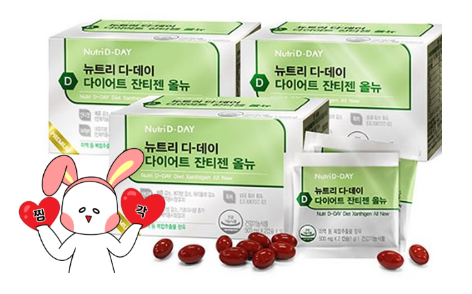  20대 직장여성을 위한 다이어트 보조제 뉴트리디데이 잔티젠 강추!