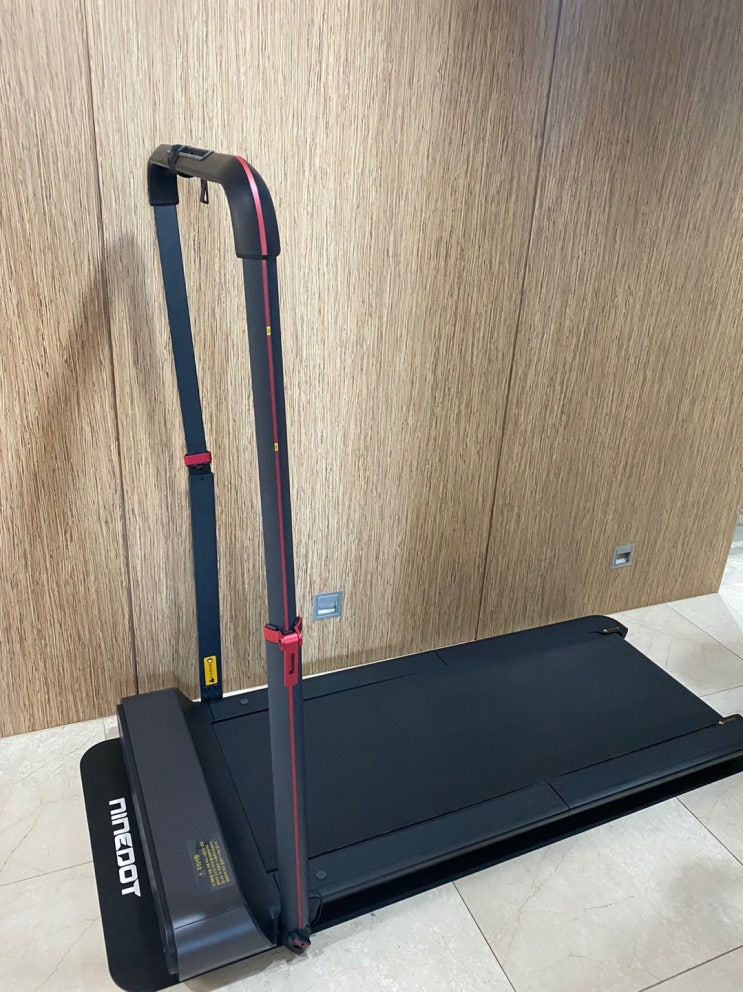  홈트로 런닝머신 유산소 운동 가능! 나인닷트레드밀