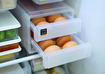 센스 있는 냉장고 서랍 에그트레이 B형으로 깔끔하게 정리 보관해요.