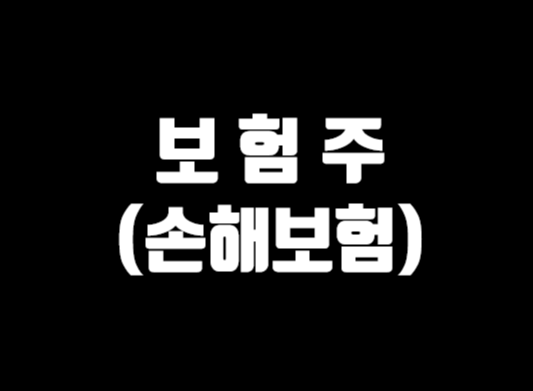  보험주(손해보험) - 성장성은 더디지만 저평가 상태, 바닥권 탈출