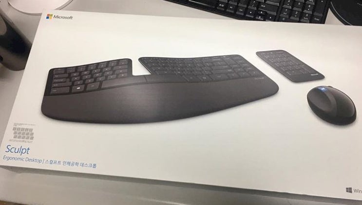  내돈내산, 키보드 마우스 추천] 손목 통증 극복! 마이크로소프트 스컬프트 에고노믹 1년10개월 사용 후기