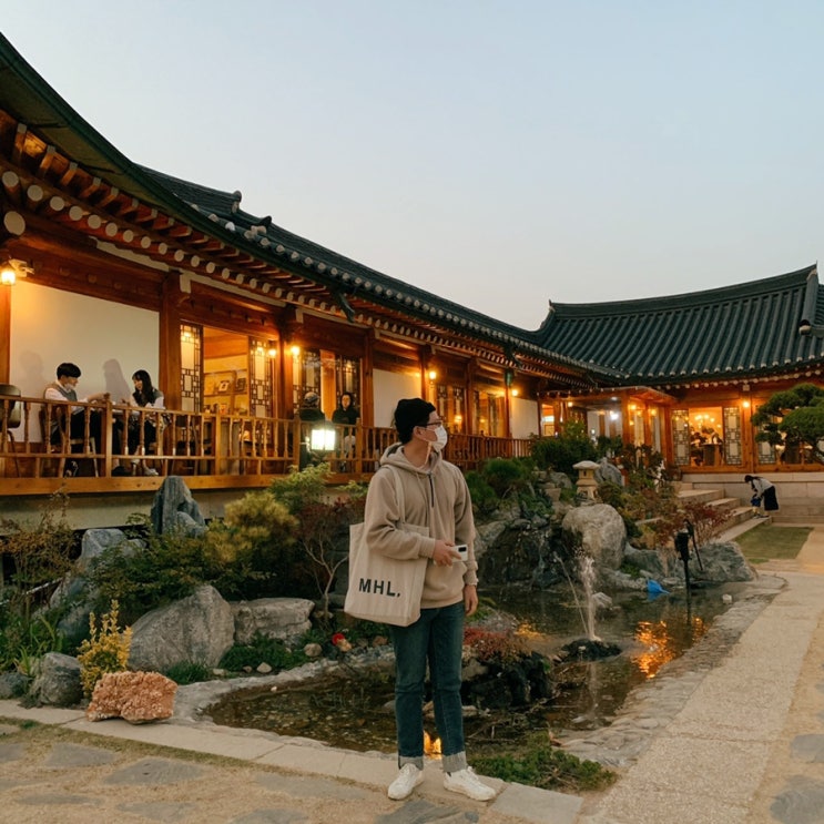 시흥 청화공간 :) 소래산 야외정원 한옥카페, 베이커리 카페