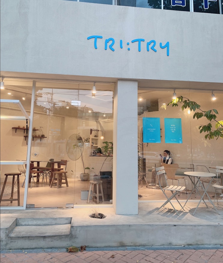 [대전 선화동 카페] 트라이트라이 TRI : TRY 크로플 맛집 추천