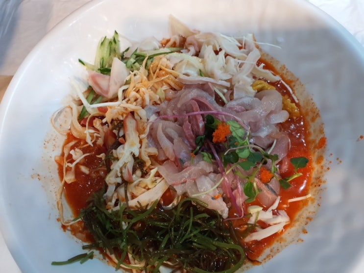  강릉 맛집 강문해변 해파랑물회 모듬물회 전복모듬물회 전복죽 오징어순대