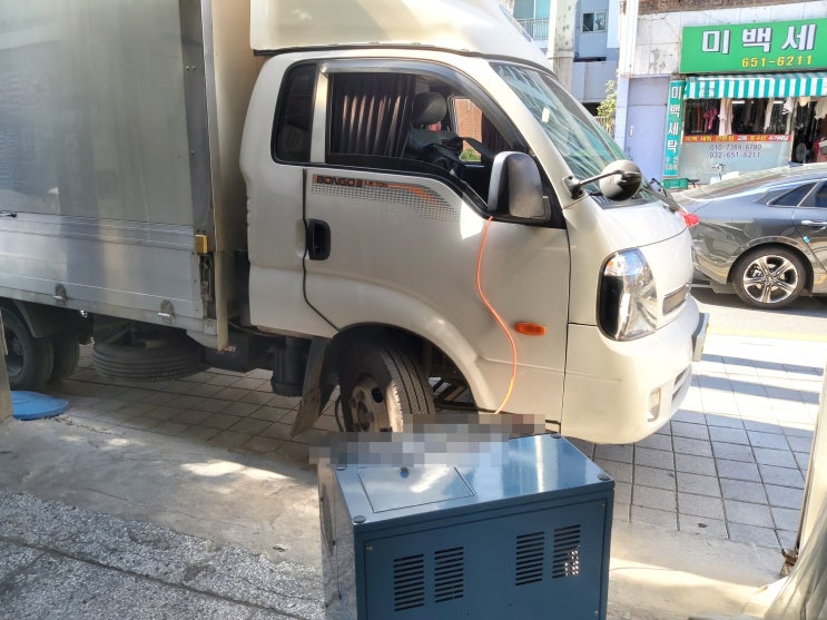  봉고3내장탑차수소크리닝, 봉고3내장탑차브라운가스크리닝, 봉고3탑차엔진카본청소, 봉고3내장탑차연소실카본