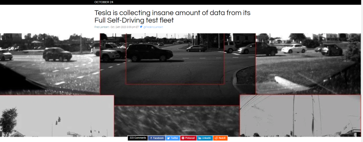  미국 주식 테슬라 투자자 읽어주세요 | 엄청난 데이터를 쌓고 있는 테슬라 Full-Self-Driving FSD 개발을 촉진한다..