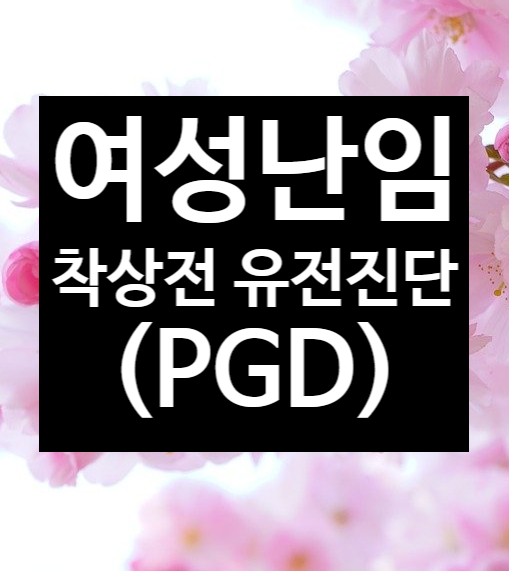  여성 난임 착상전 유전진단(PGD)
