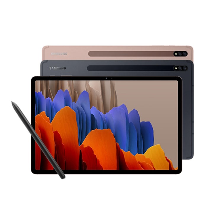  삼성전자 갤럭시 탭S7 11.0 T870 WiFi 128GB/해외버전/한글지원, 골드