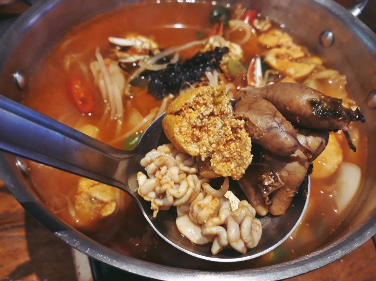  사상이자까야 겐슈에서 알탕과 고로케 사상역술집 버스터미널 앞