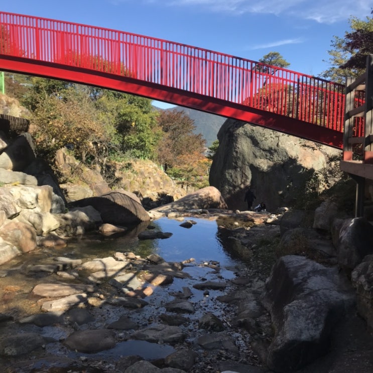  산청 지막계곡 캠핑장과 수선사