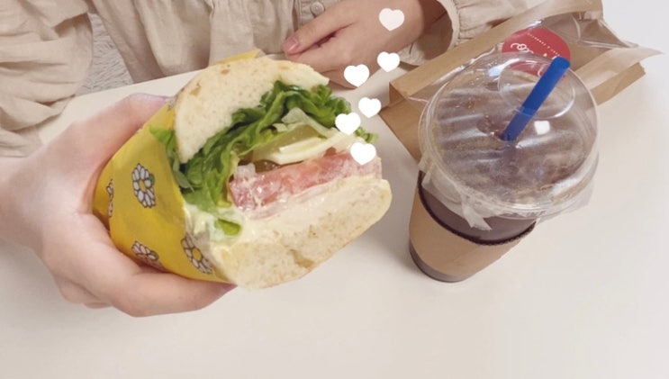  치킨샌드위치 냠냠