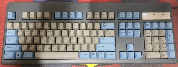  토프레 리얼포스 키보드104U // Realforce104U 10주년 한정판 저소음 45g 균등 실 사용기~