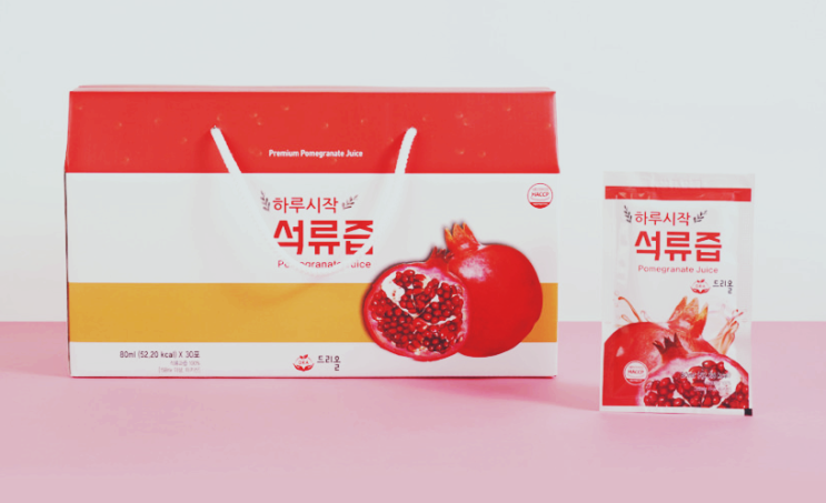  100%석류즙 찾으신다면, 드리올터키산석류즙!